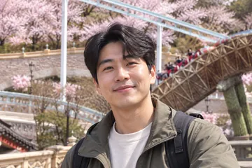 Portrait of Daniel K. at Lotte World